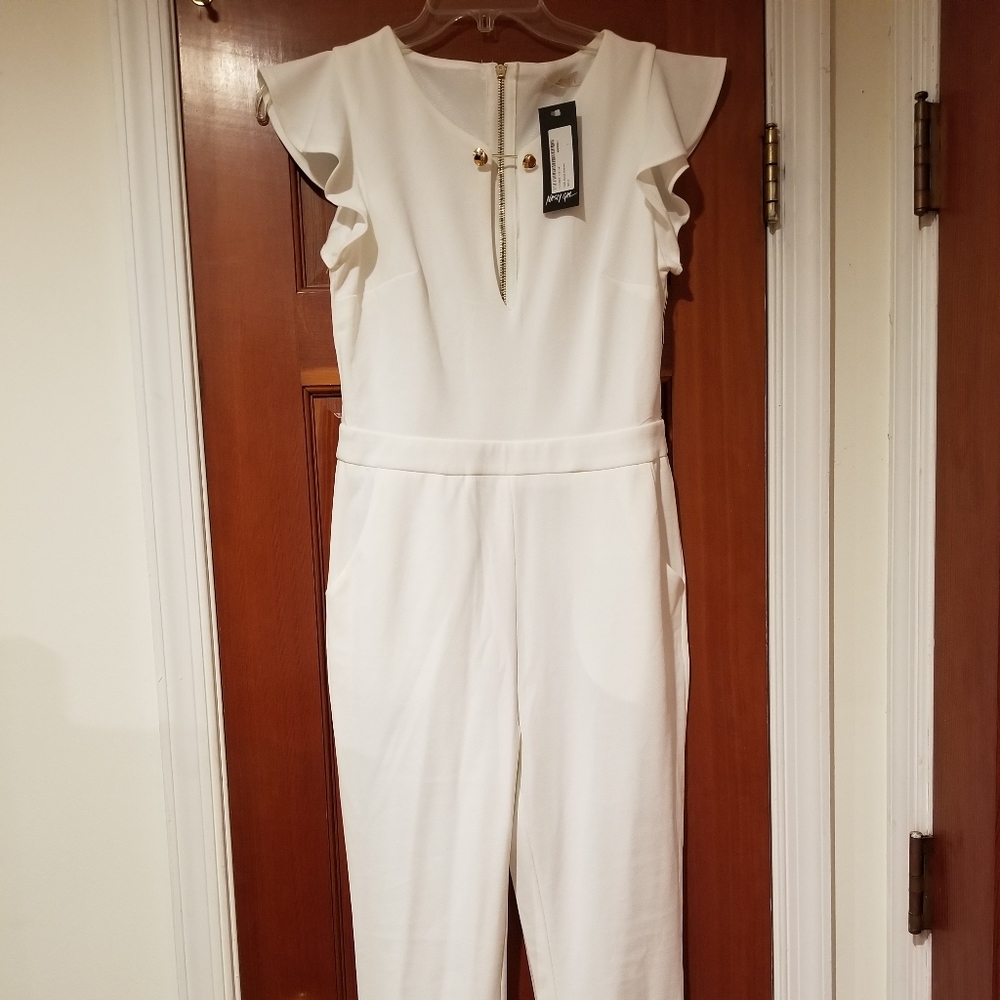 White jumpsuit